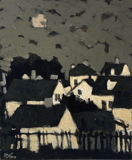 Robert Schlegel, Winter Moon
2021, acrylic on canvas