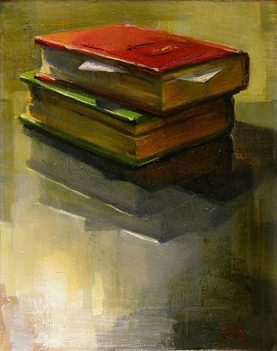 Композиция с книгой рисунок