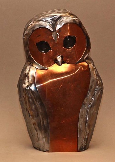 Tyree Riggs, Quiet Owl
2012, copper & steel