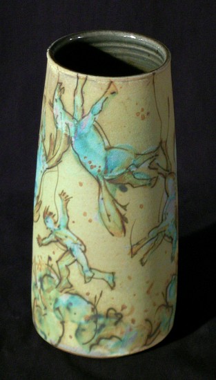 Dennis Meiners, Falling Fauna Vase I
2005, stoneware
