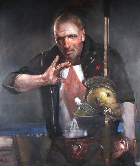 Peter Cox, Untitled -male figure
1985, oil on masonite