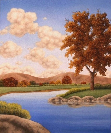 Doug Martindale, Reflections of Autumn
chalk pastel on archival paper
