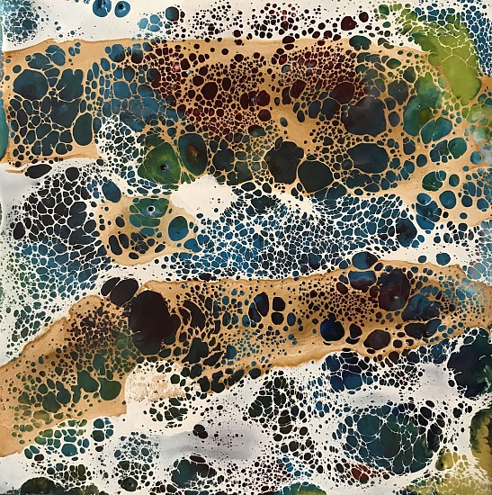 Mary Christen, Cool Vibes
2019, encaustic