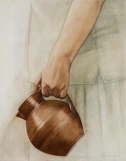 Stephanie Frostad, Source
2020, graphite & oil on wood panel