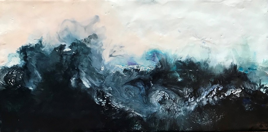 Mary Christen, The Stormy Sea
2020, encaustic