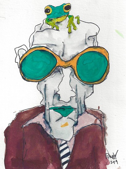 Randy Palmer, Nice Try, Buddy
2019, watercolor and pen