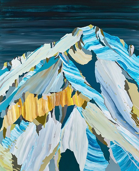 Ryan Molenkamp, Ridgeline 36
2020, acrylic on panel