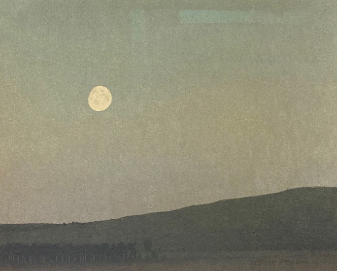 Russell Chatham, Dusk
2007, lithograph