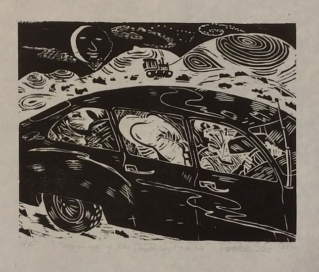 Patrick Siler, Mooners of the Palouse
1986, woodcut