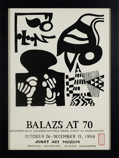 Harold Balazs, Balazs at 70; 296/300<br />
unframed
1998, print