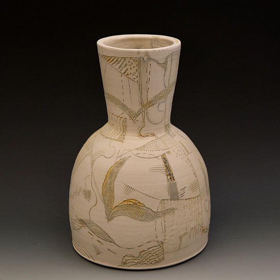 Barbara Strassberg, Lost on Land Porcelain Vase
2019, porcelain
