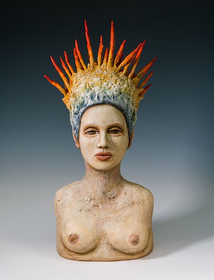 Sandi Bransford, Liberty
2021, ceramic, acrylic, oil, wax