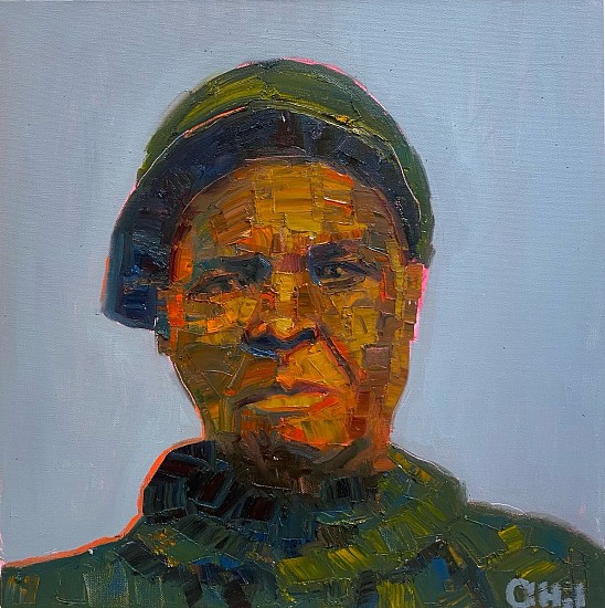Aaron Hazel, Stagecoach Mary Fields
2018, oil on canvas