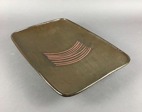 Tom Jaszczak, Rectangle Tray
earthenware