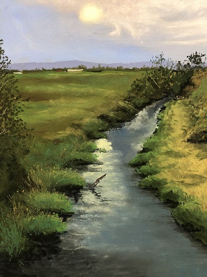 Kevin Jester, Little Walla Walla River
2021, pastel on sanded paper