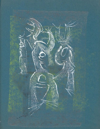 Ernest Lothar, Drawing 1
pastel on construction paper