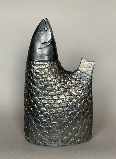 Susan Mattson, Fish Wish 2104c
2021, pit-fired clay