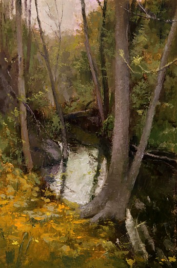 Wilson Ong, Hidden Creek
2019, oil on board