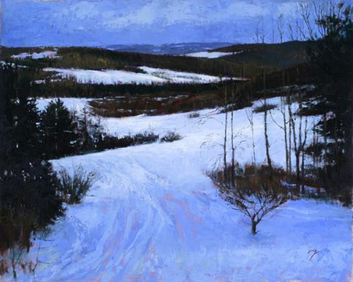 Wilson Ong, Winter Trek
2013, oil on canvas