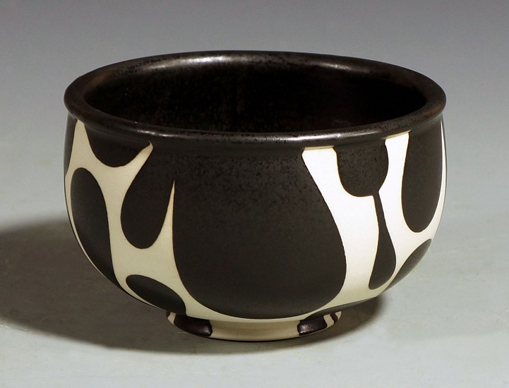 Sam Scott, Black and White Small Bowl 1
2017, porcelain