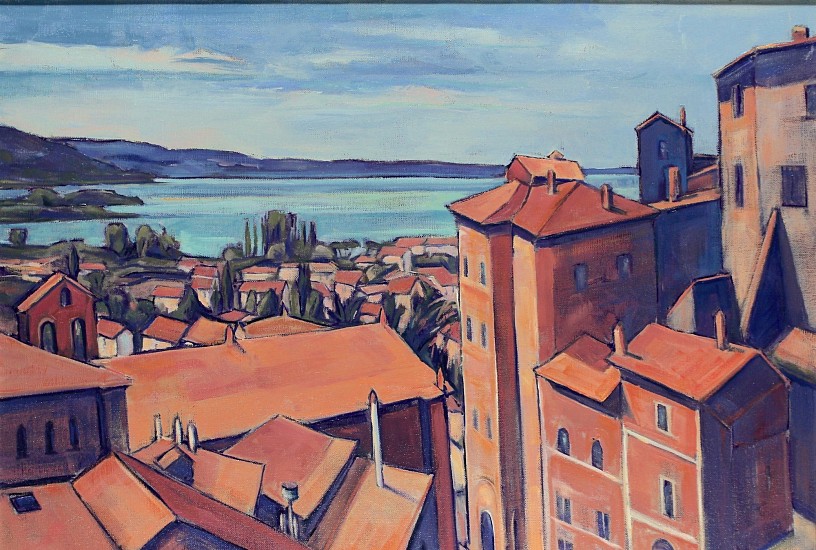 Gordon Wilson, Lake Bolsena, Italy
2018, oil on linen