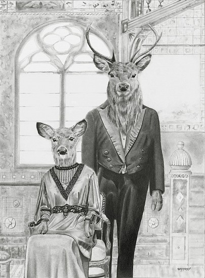 Keith Harrop, Anicurio #24: Stag and Doe
2021
