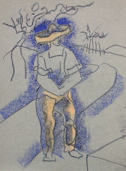 Ernest Lothar, Drawing 191
pastel on construction paper