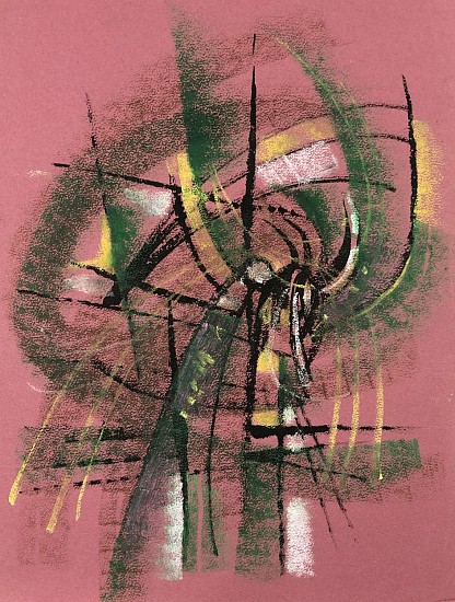 Ernest Lothar, Drawing 208
pastel on construction paper