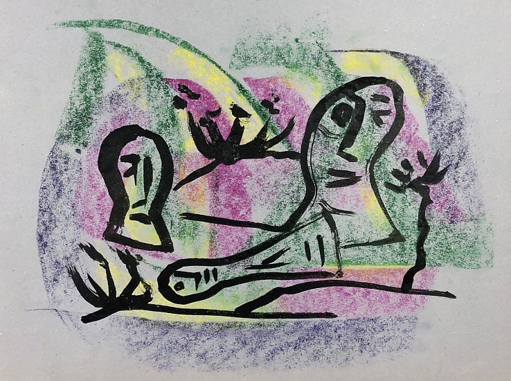 Ernest Lothar, Drawing 230
pastel on construction paper