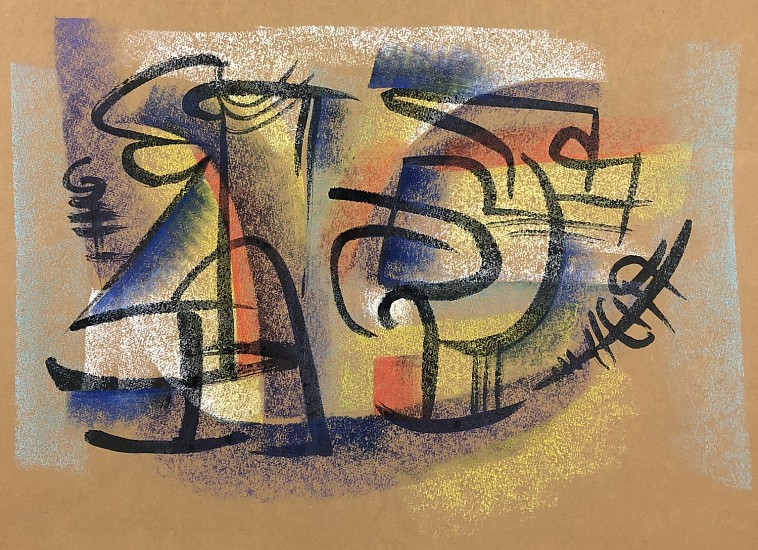 Ernest Lothar, Drawing 237
pastel on construction paper