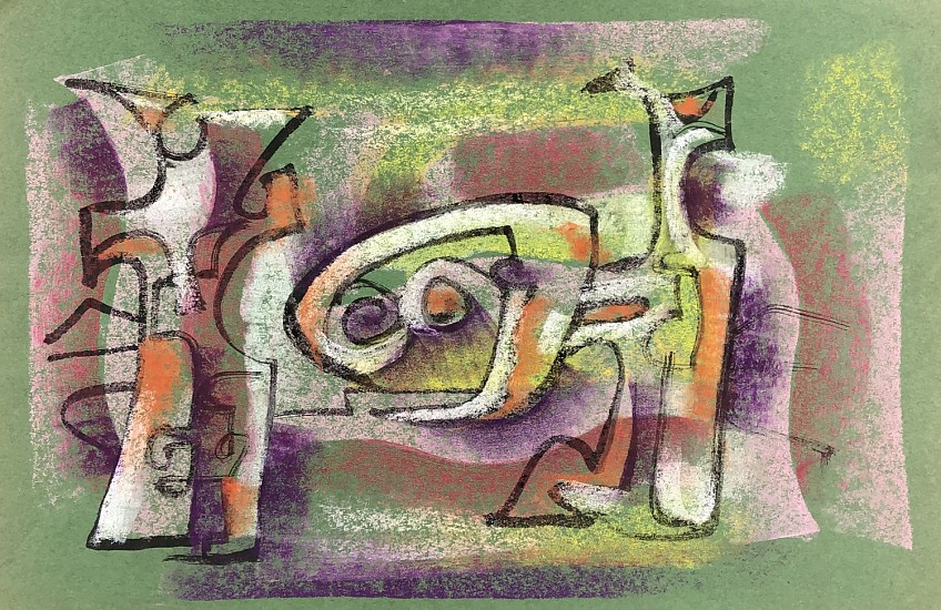 Ernest Lothar, Drawing 270
pastel on construction paper