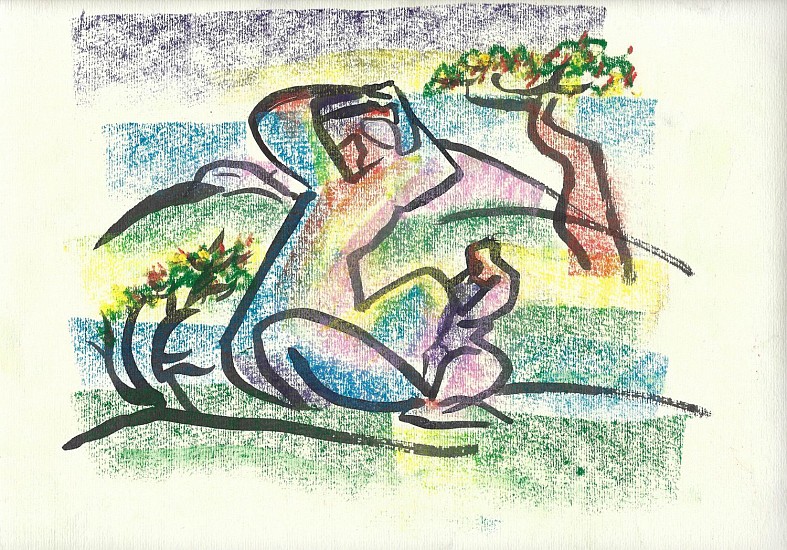 Ernest Lothar, Drawing 76
pastel on construction paper
