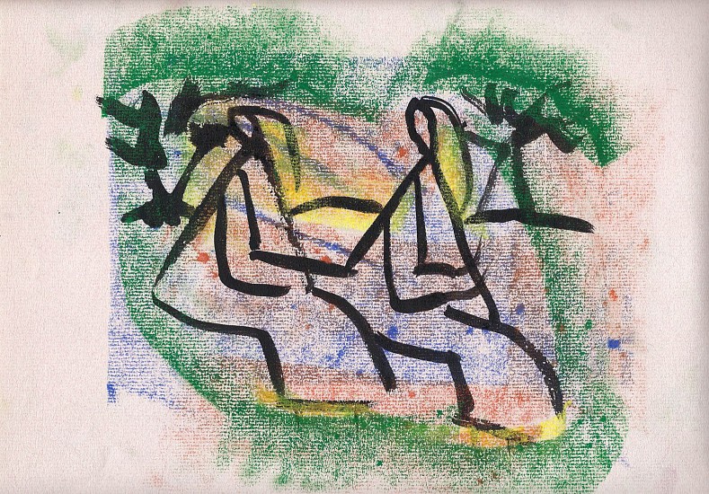 Ernest Lothar, Drawing 77
pastel on construction paper