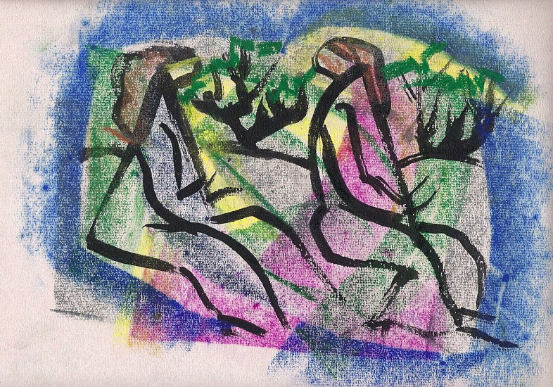 Ernest Lothar, Drawing 84
pastel on construction paper