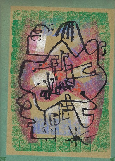 Ernest Lothar, Drawing 86
pastel on construction paper