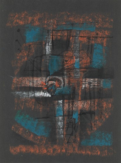 Ernest Lothar, Drawing 277
1953, ink and pastel on construction paper