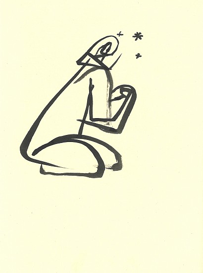 Ernest Lothar, Drawing 288
1954, ink on construction paper