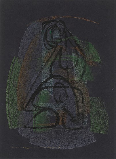 Ernest Lothar, Drawing 298
1953, ink and pastel on construction paper