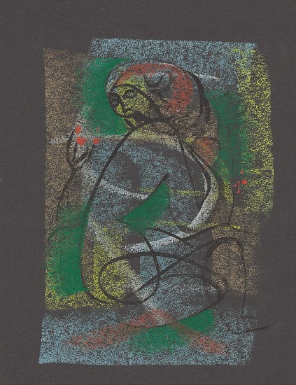 Ernest Lothar, Drawing 314
1955, pastel ,paper