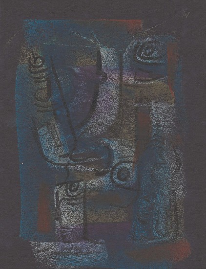 Ernest Lothar, Drawing 323
1954, pastel on paper