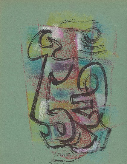 Ernest Lothar, Drawing 328
1953, pastel on paper