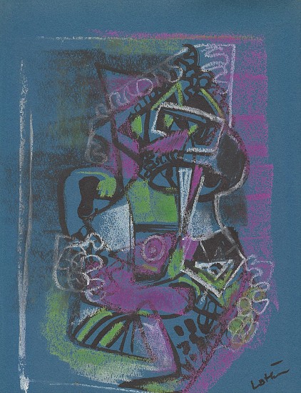 Ernest Lothar, Drawing 337
1955, pastel on paper