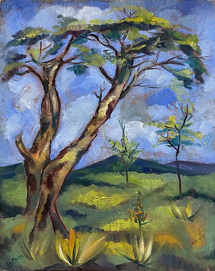 Ernest Lothar, Twin Tree
unknown, oil on canvas
