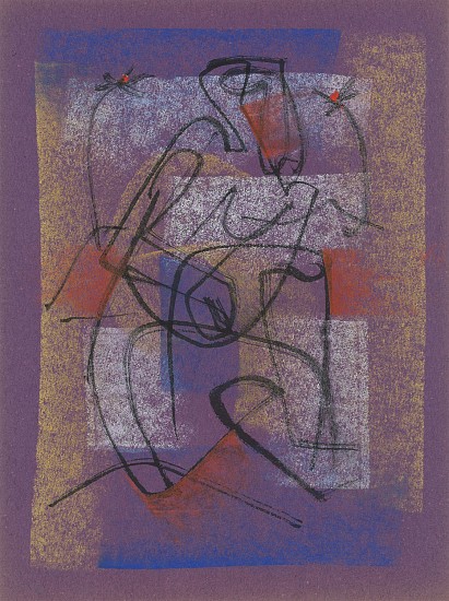 Ernest Lothar, Drawing 278
1953, ink and pastel on construction paper
