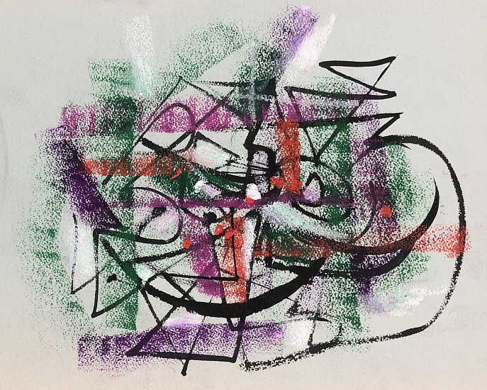 Ernest Lothar, Drawing 201
pastel on construction paper