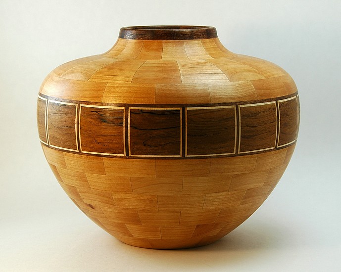 Michael  Frederick, Southwest Vessel
2021, wood, alder, wenge, maple and walnut