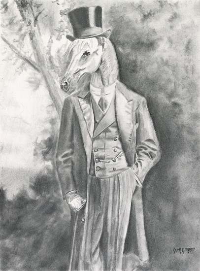 Keith Harrop, Anicurio #14 Horse (Standing) (Print)
2020, signed print