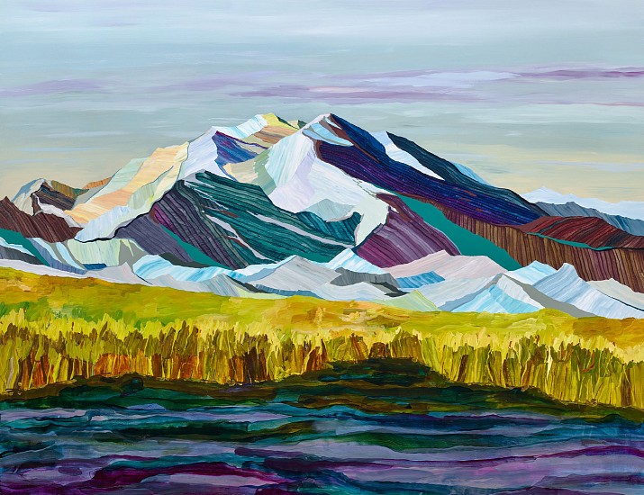 Ryan Molenkamp, Denali
2021, acrylic on panel