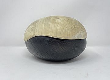 Jill Kyong, Waiting Stone 4
2021, Walnut and Ash with India Ink and Wood Bleach