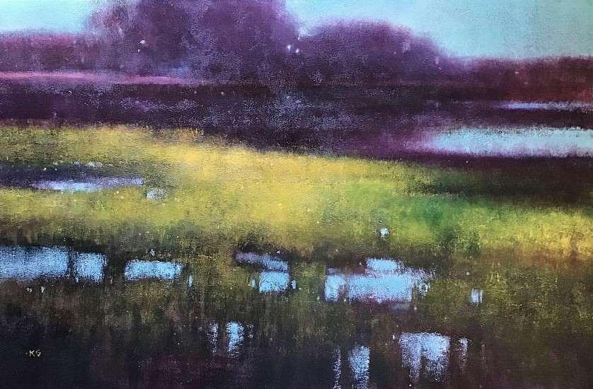 Kathy Gale, Estuary
2021, oil and acrylic on canvas